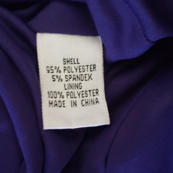 Prom NWT Hailey Logan blue formal dress w embellishment - Picture 5 of 5